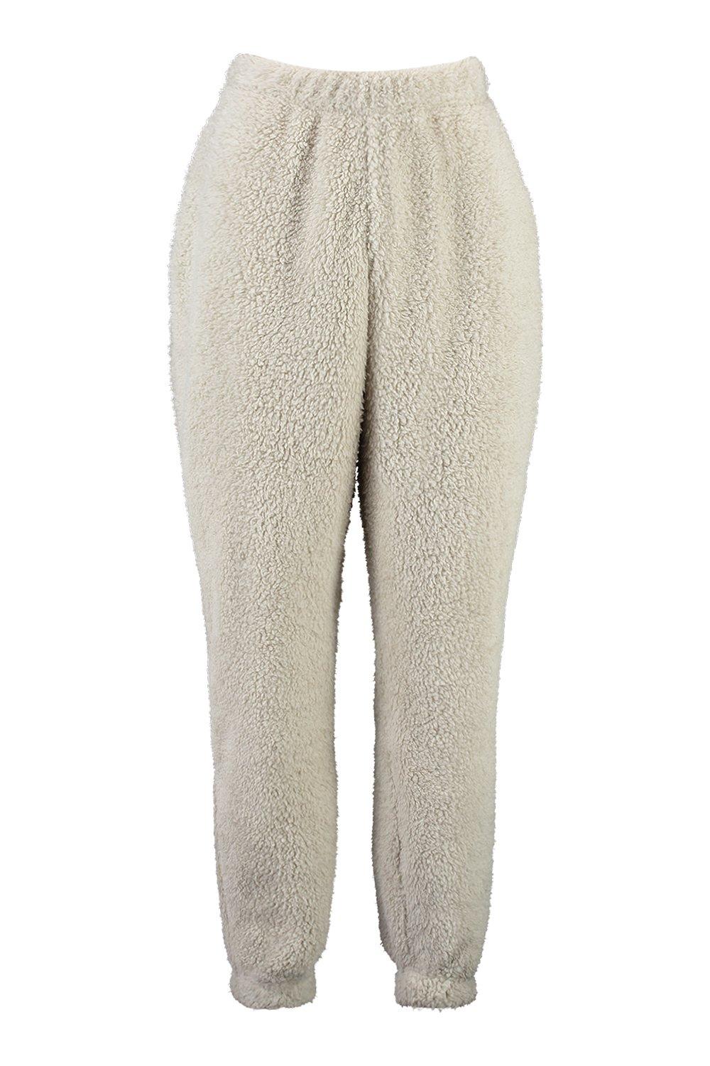 Teddy joggers missguided clearance