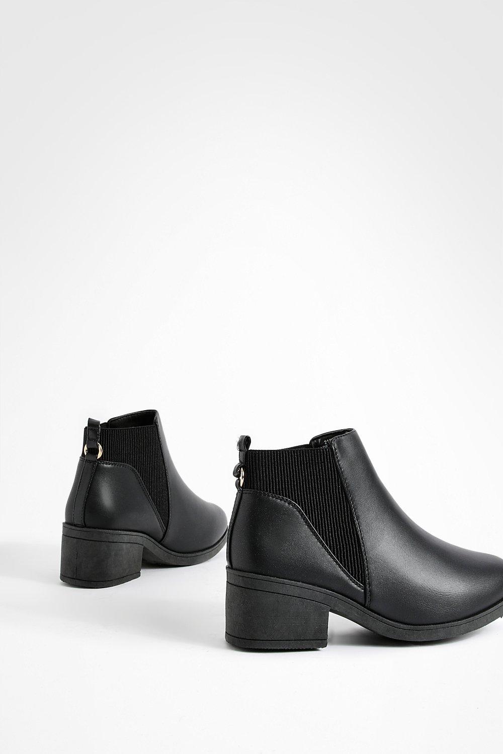 Low block heel cheap chelsea boots