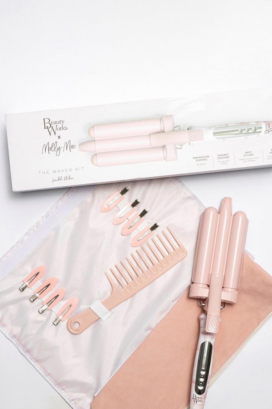 Kit per onde Beauty Works x Molly Mae, Rosa pink
