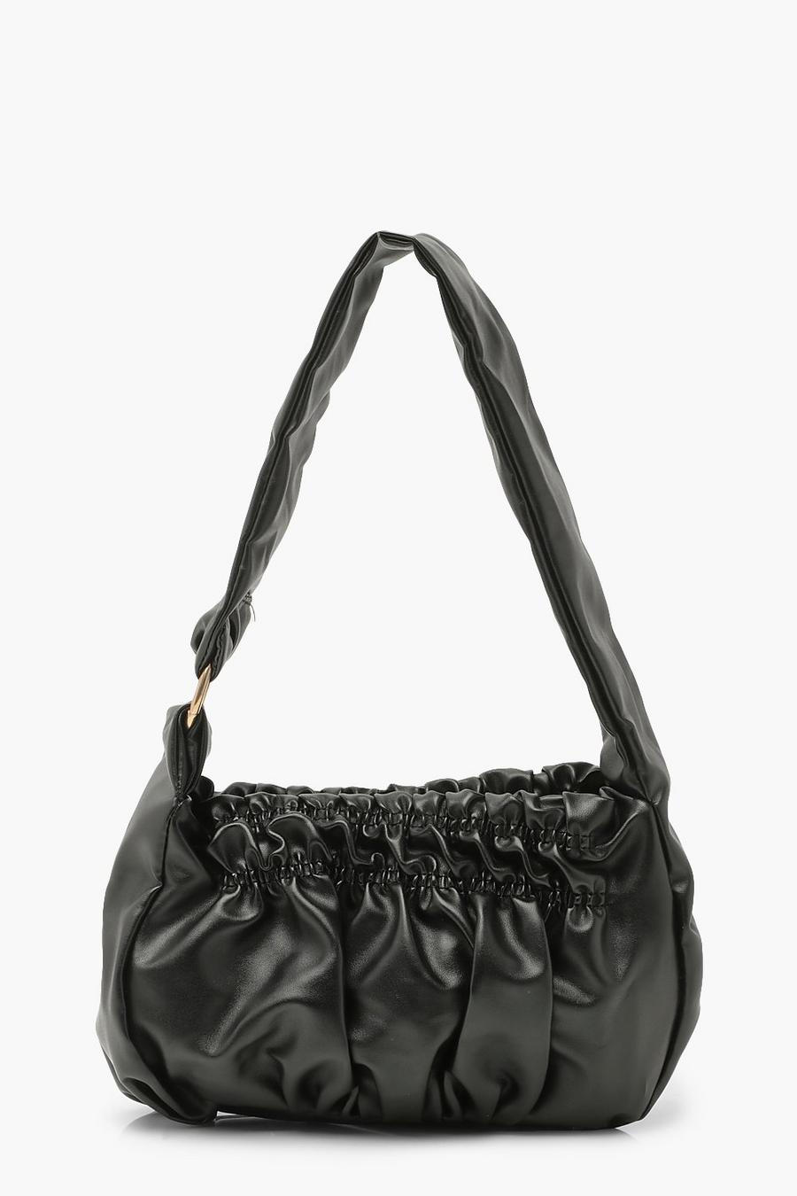 Slouchy Rouched Under Arm Bag image number 1
