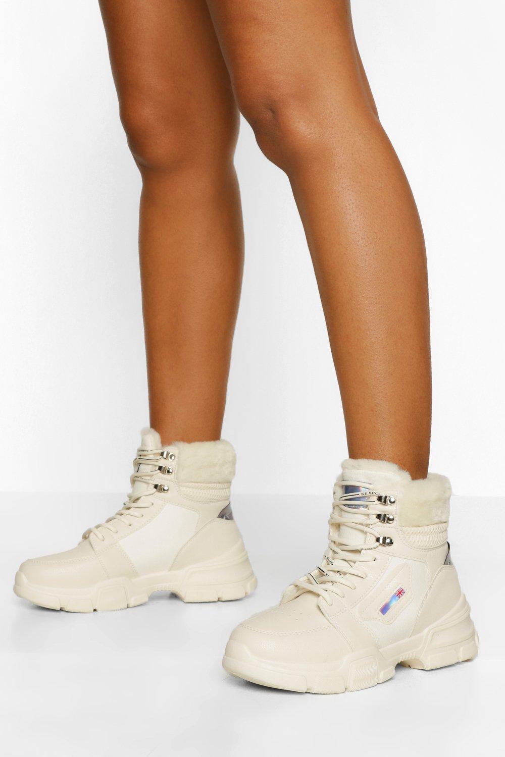 boohoo chunky boots