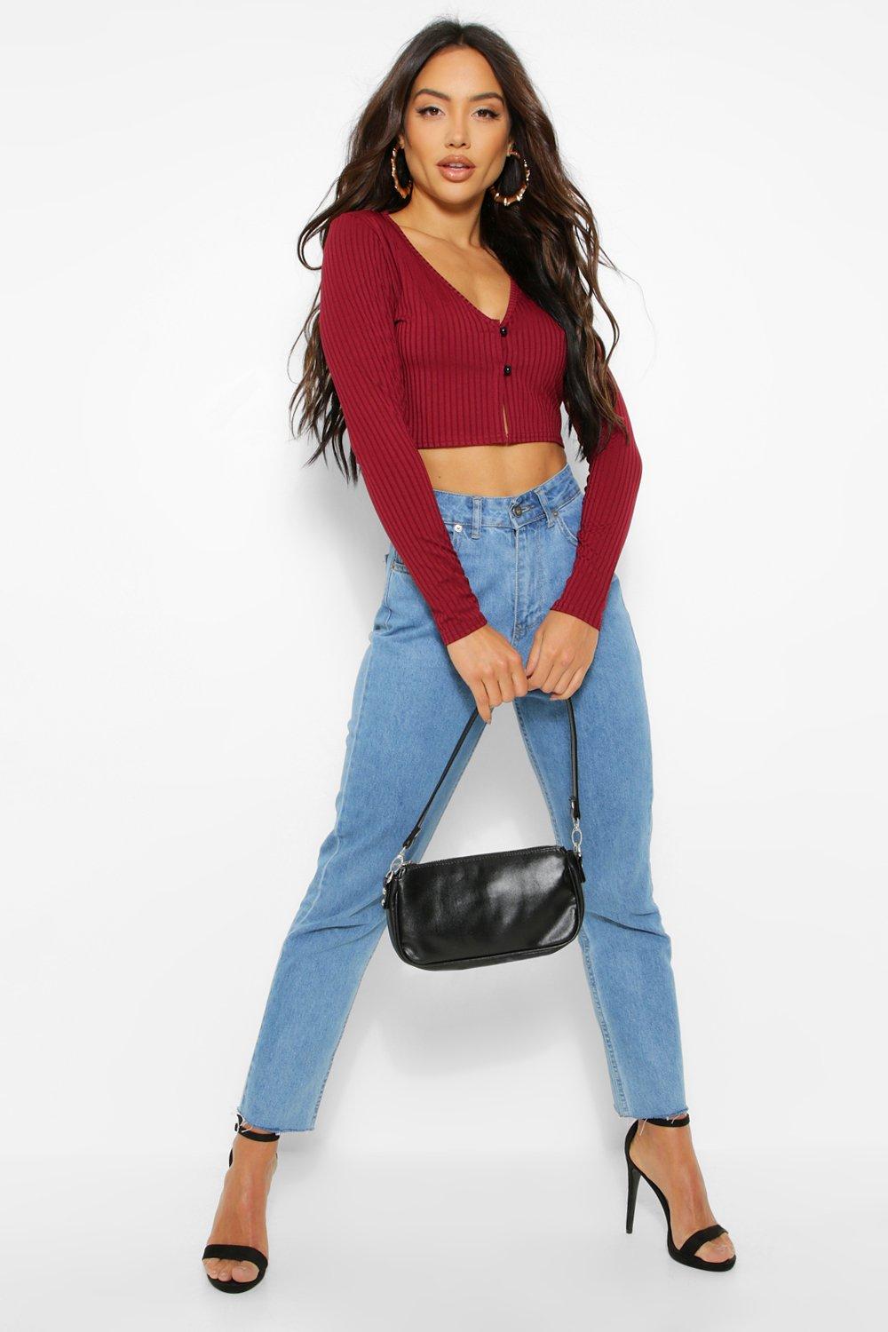 Boohoo on sale red top