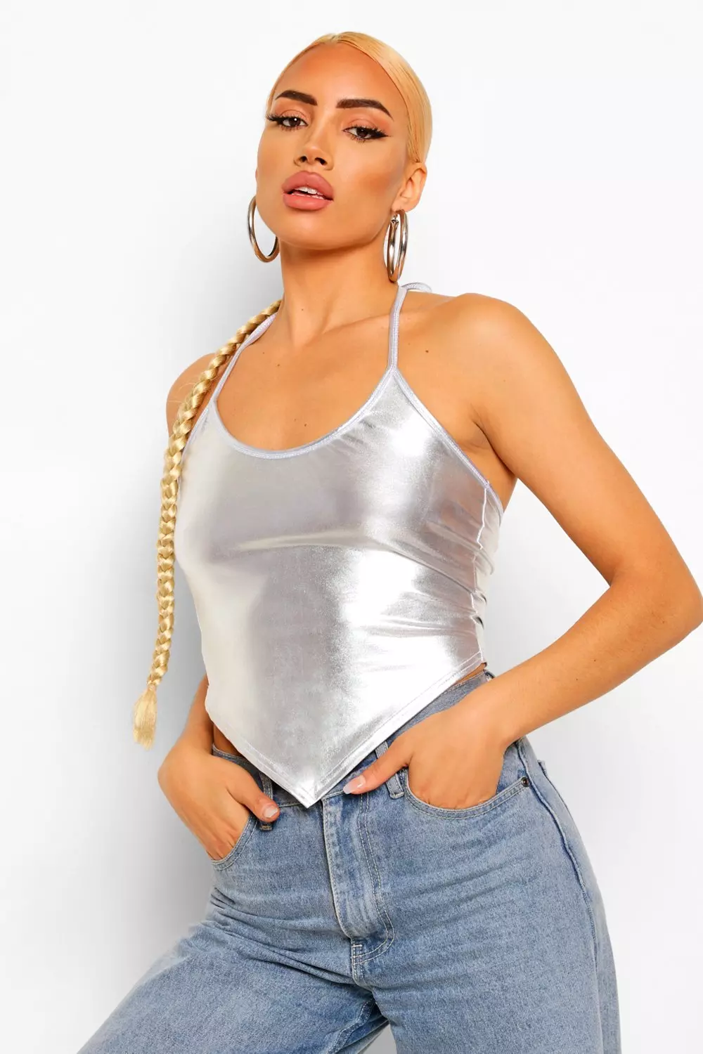 Metallic top