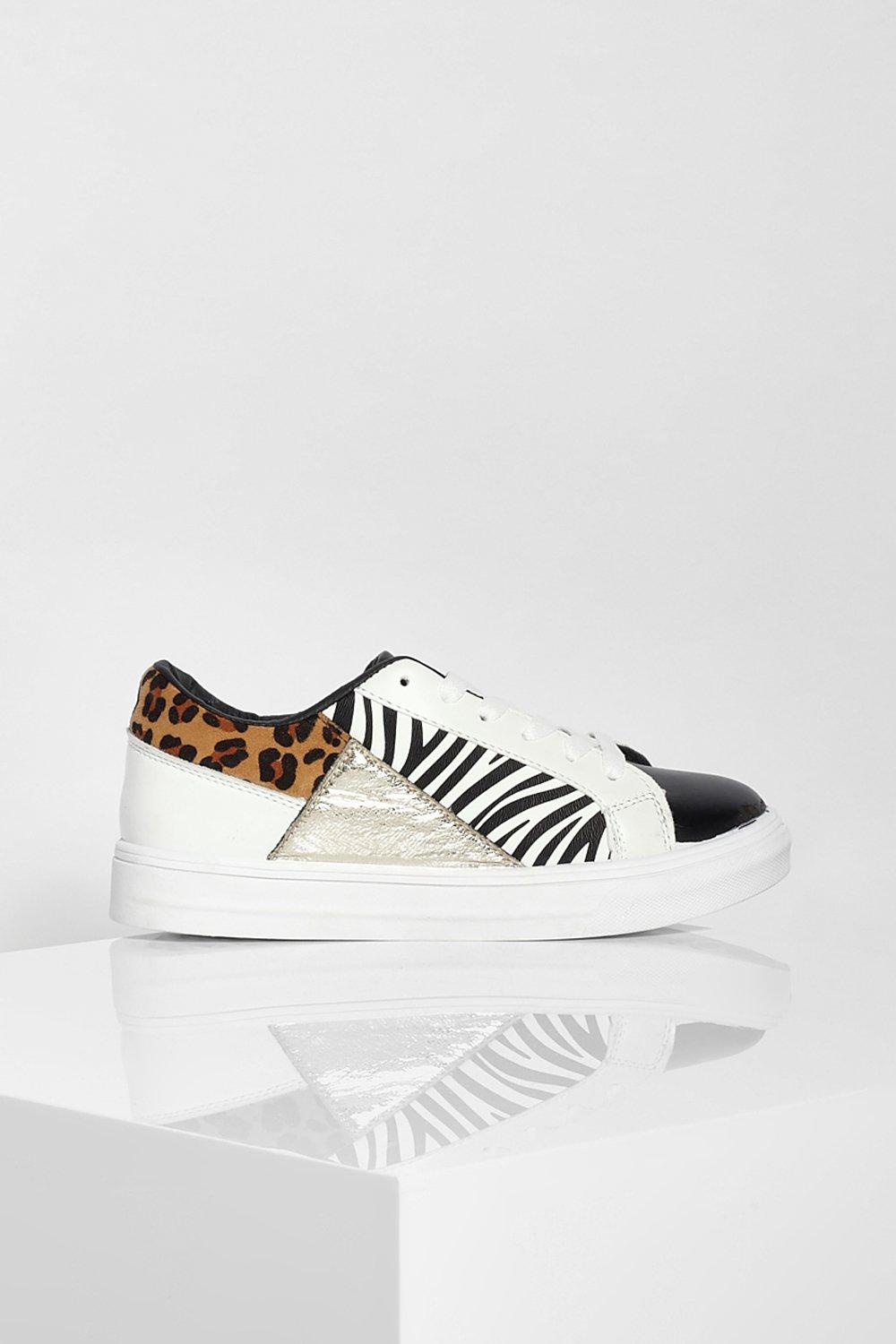 trainers animal print