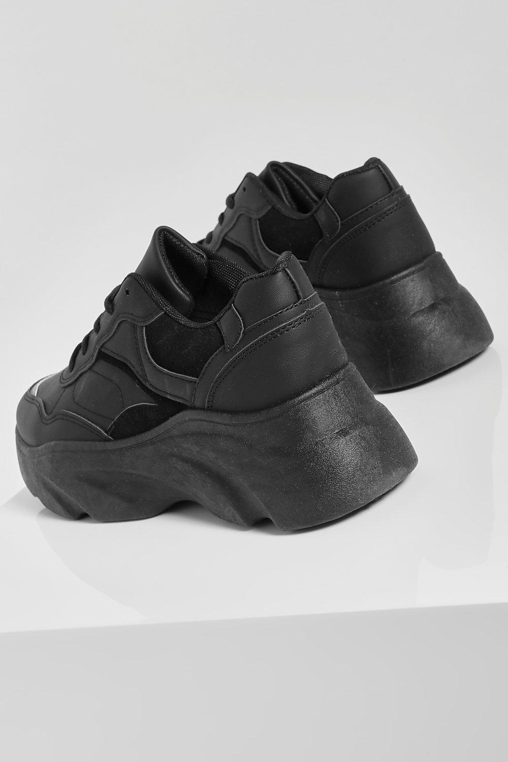 Sneakers met outlet zwarte zool