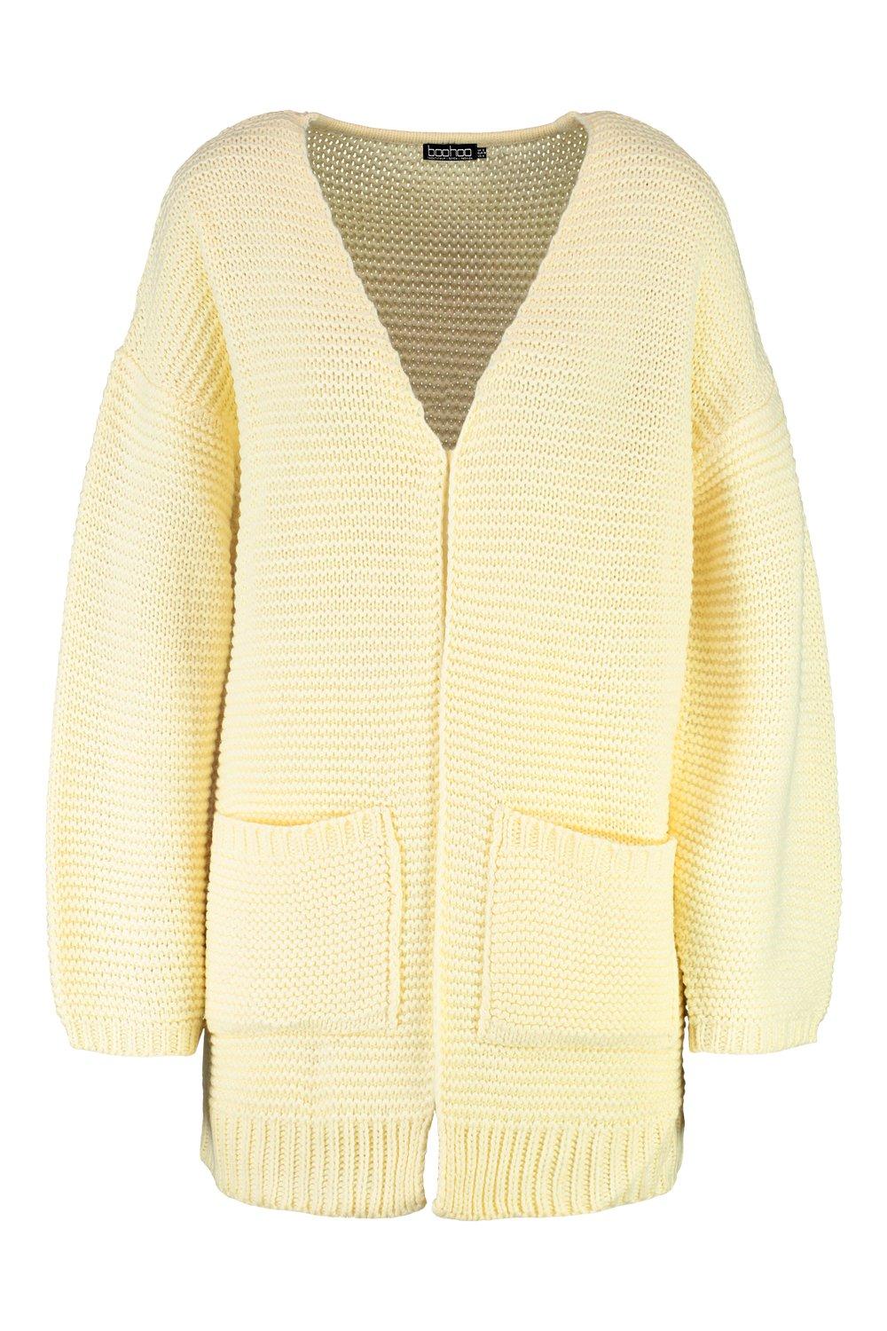 midi cream cardigan