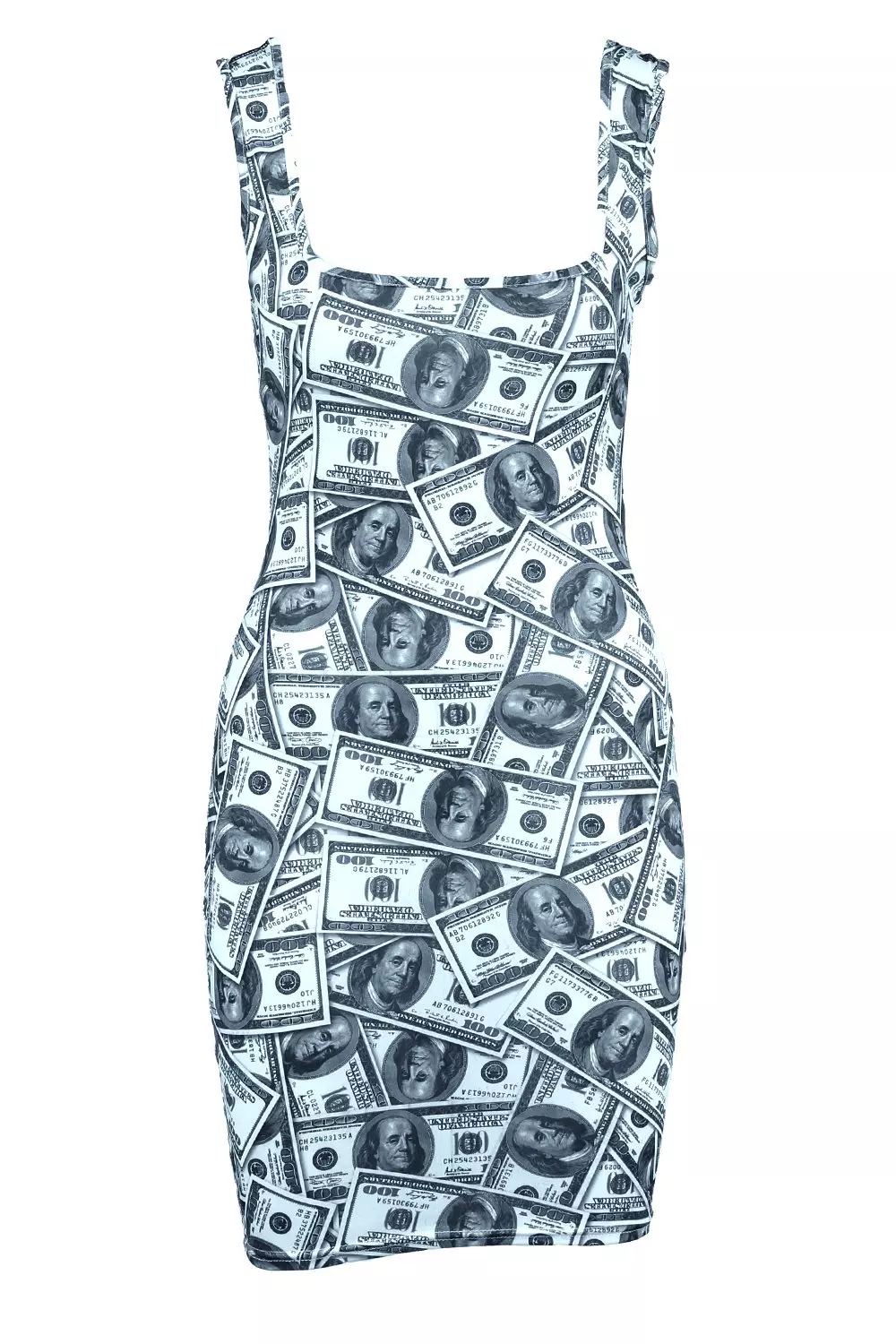 Dollar print outlet dress