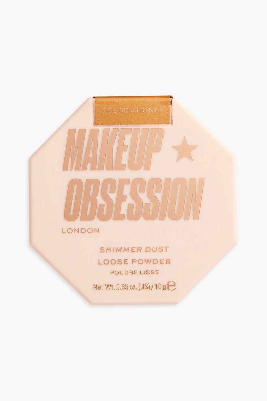 מולטי אבקת נצנצים בצבע דבש זהוב Makeup Obsession image number 1