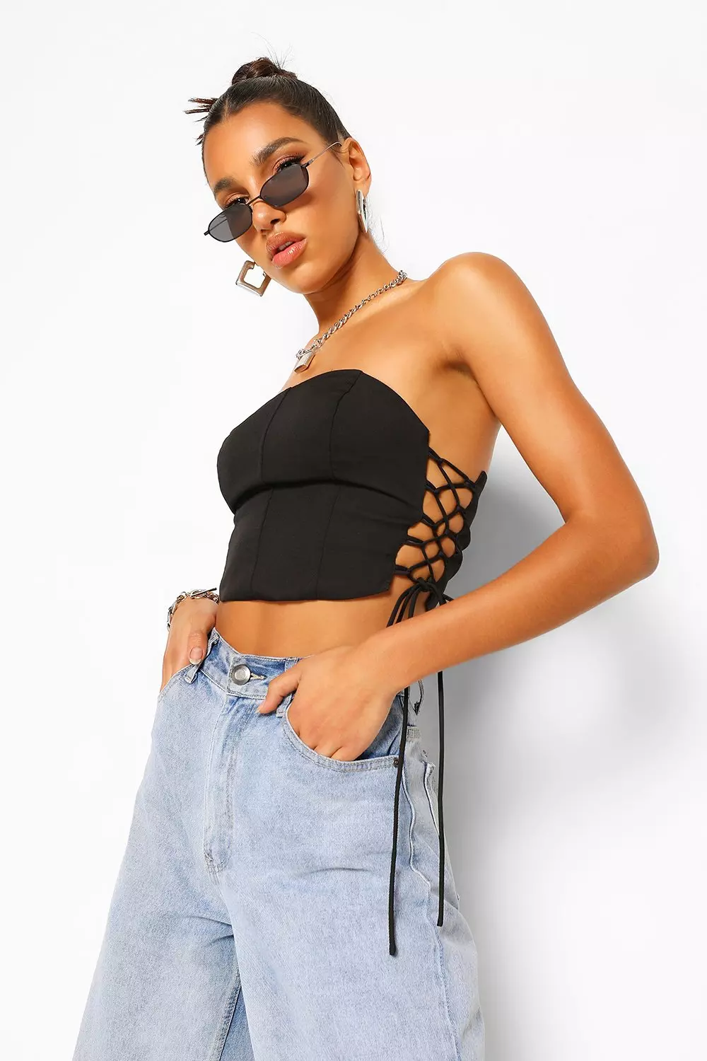 Buy Boohoo Corset Top in Saudi, UAE, Kuwait and Qatar