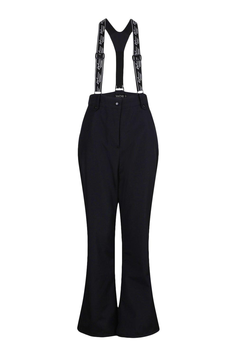 Bretelles pantalon de ski femme sale