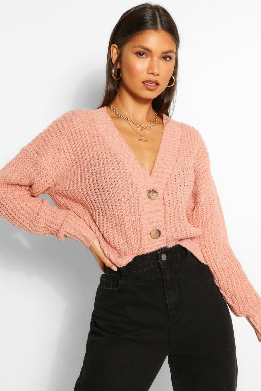 boohoo green cardigan