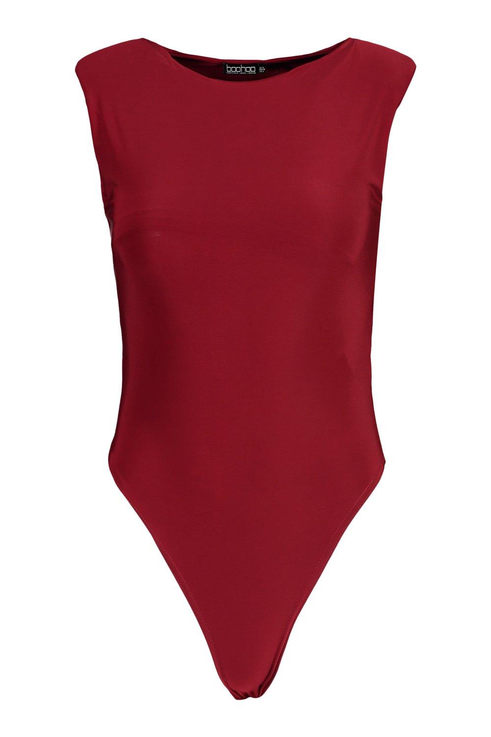 Boohoo red cheap bodysuit