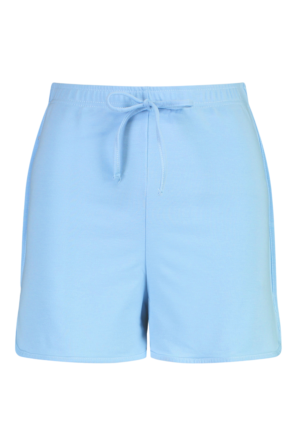 Petite Soft Loopback Drawcord Shorts boohoo NO