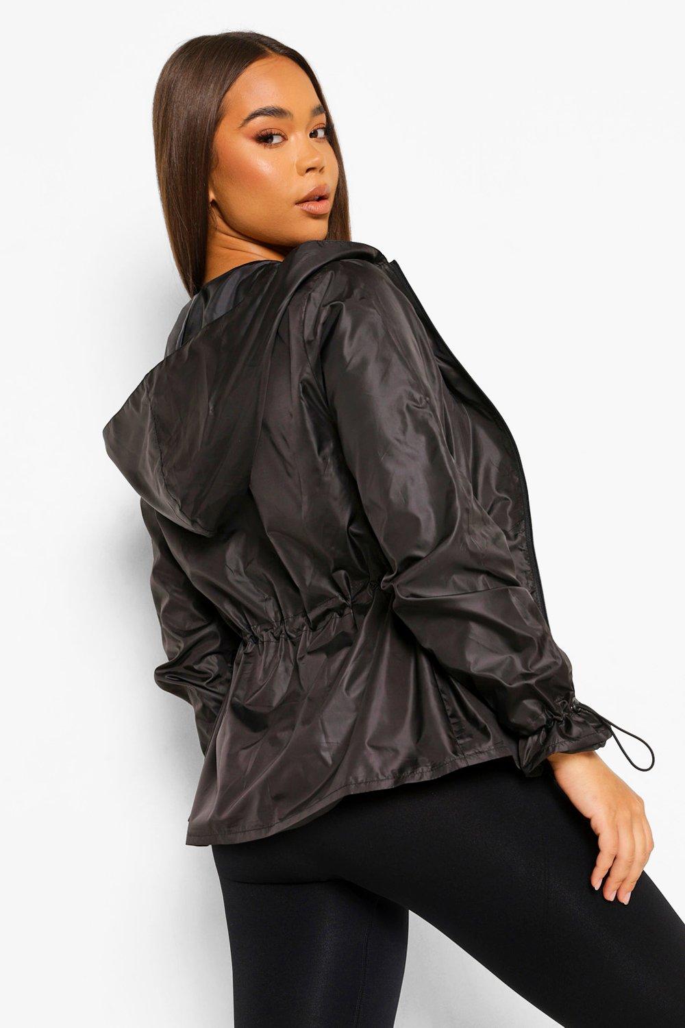 boohoo waterproof jacket