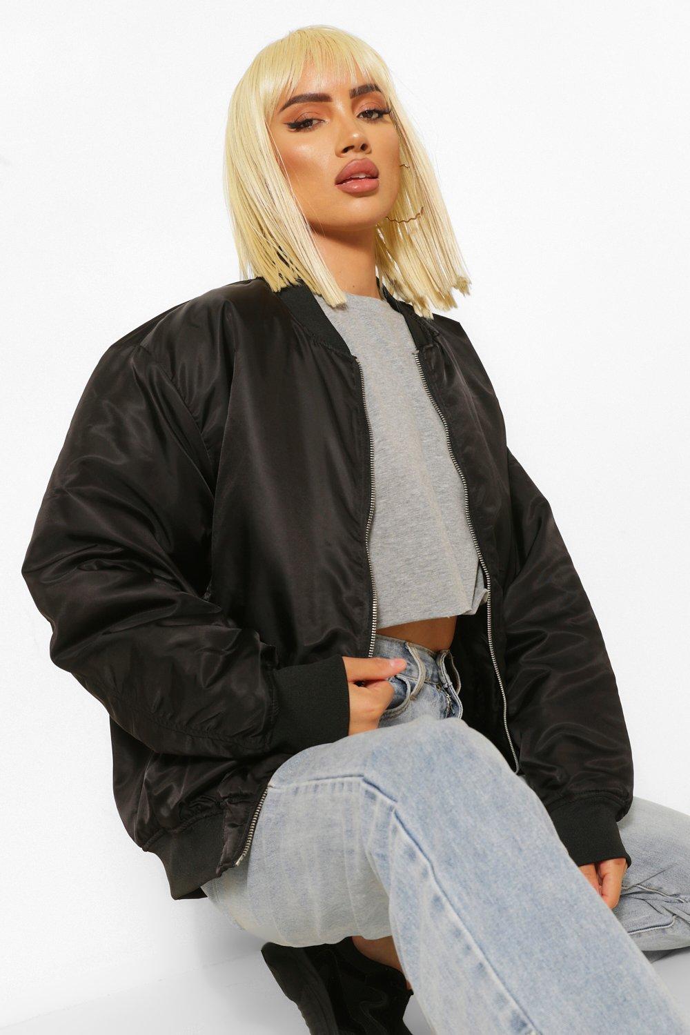 boohoo black jacket