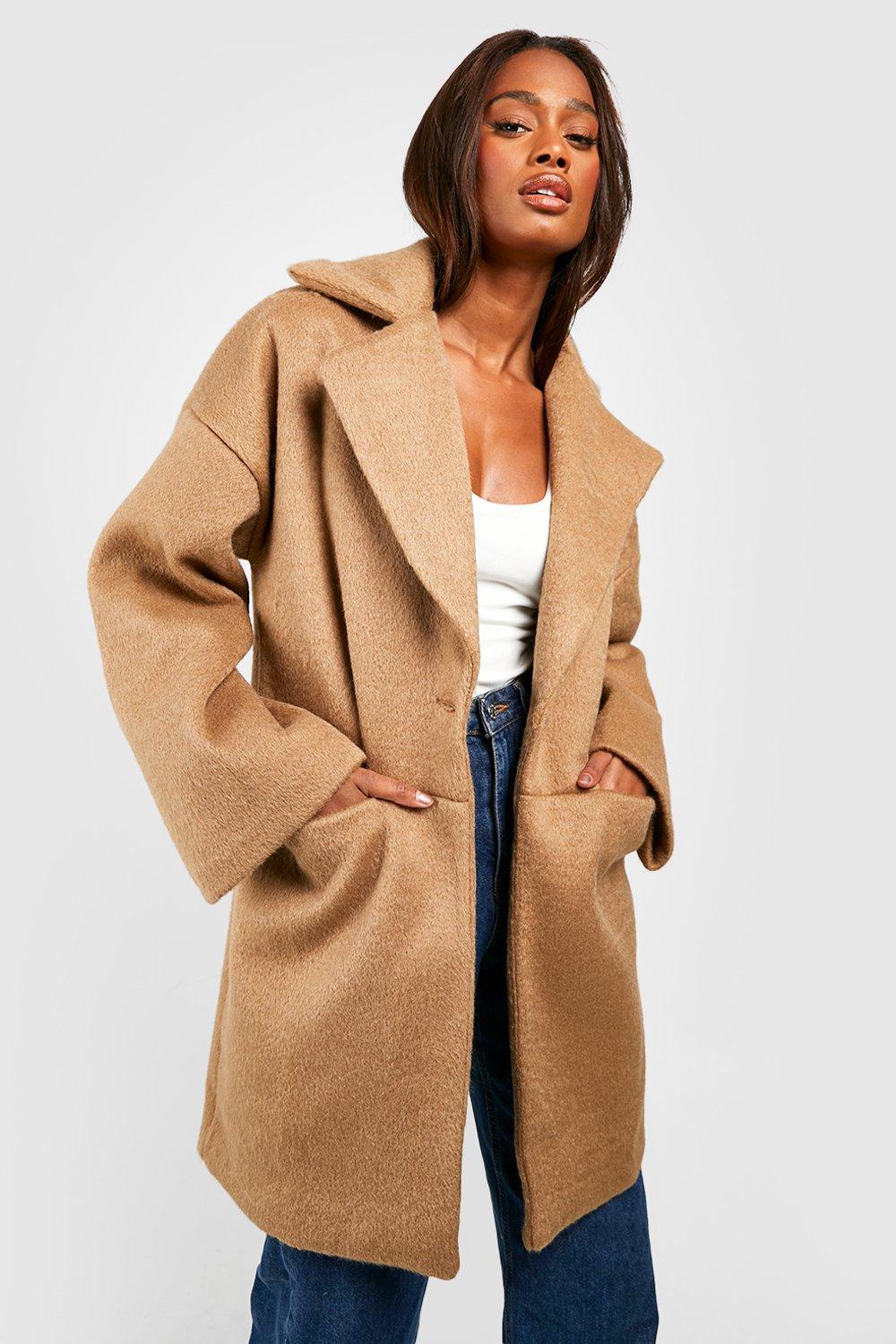 Textured deals wool coat