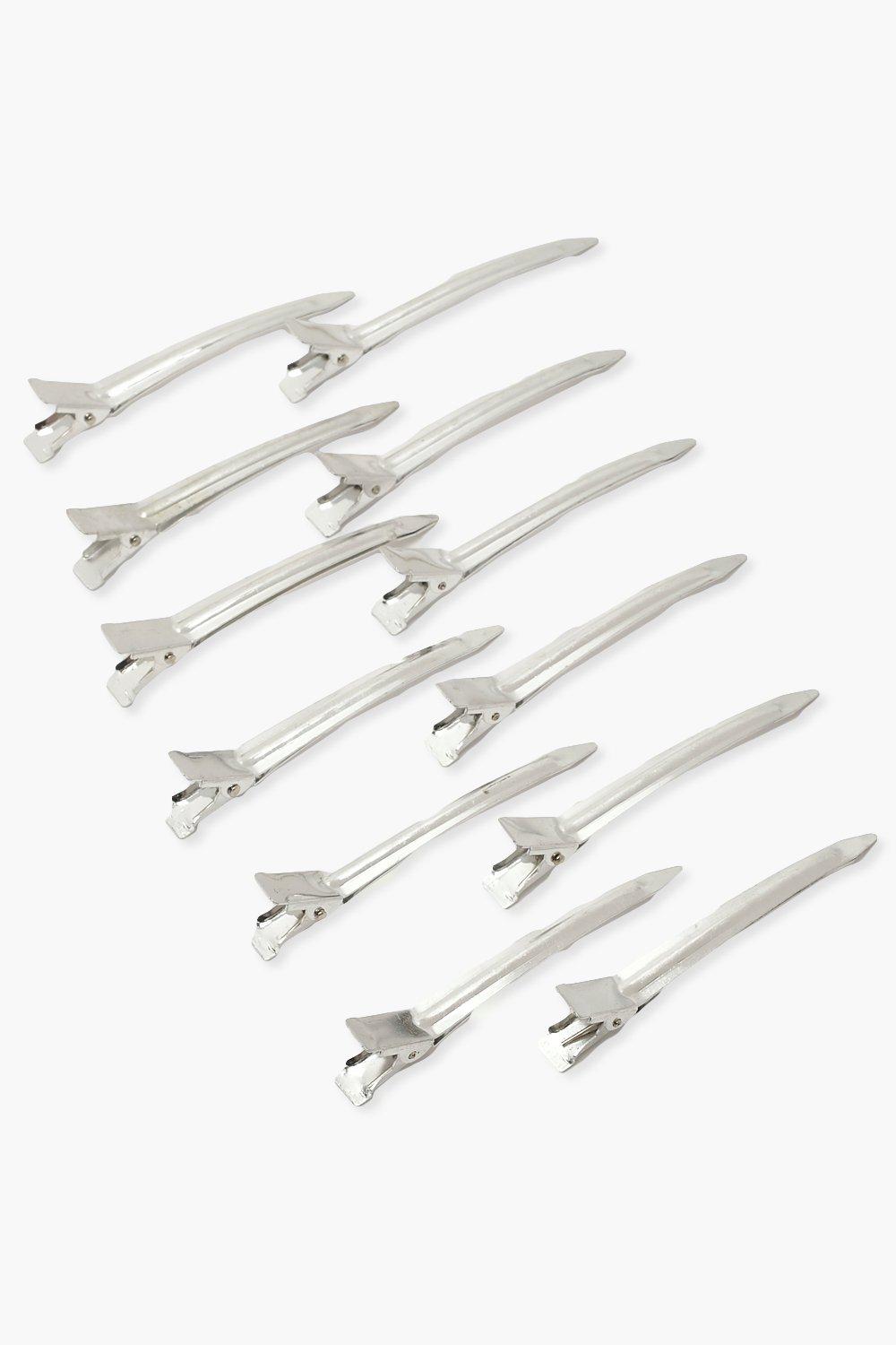 Lot de 12 épingles à cheveux métalliques