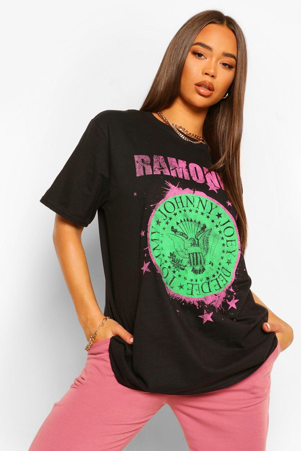 Camiseta ramones mujer outlet mango