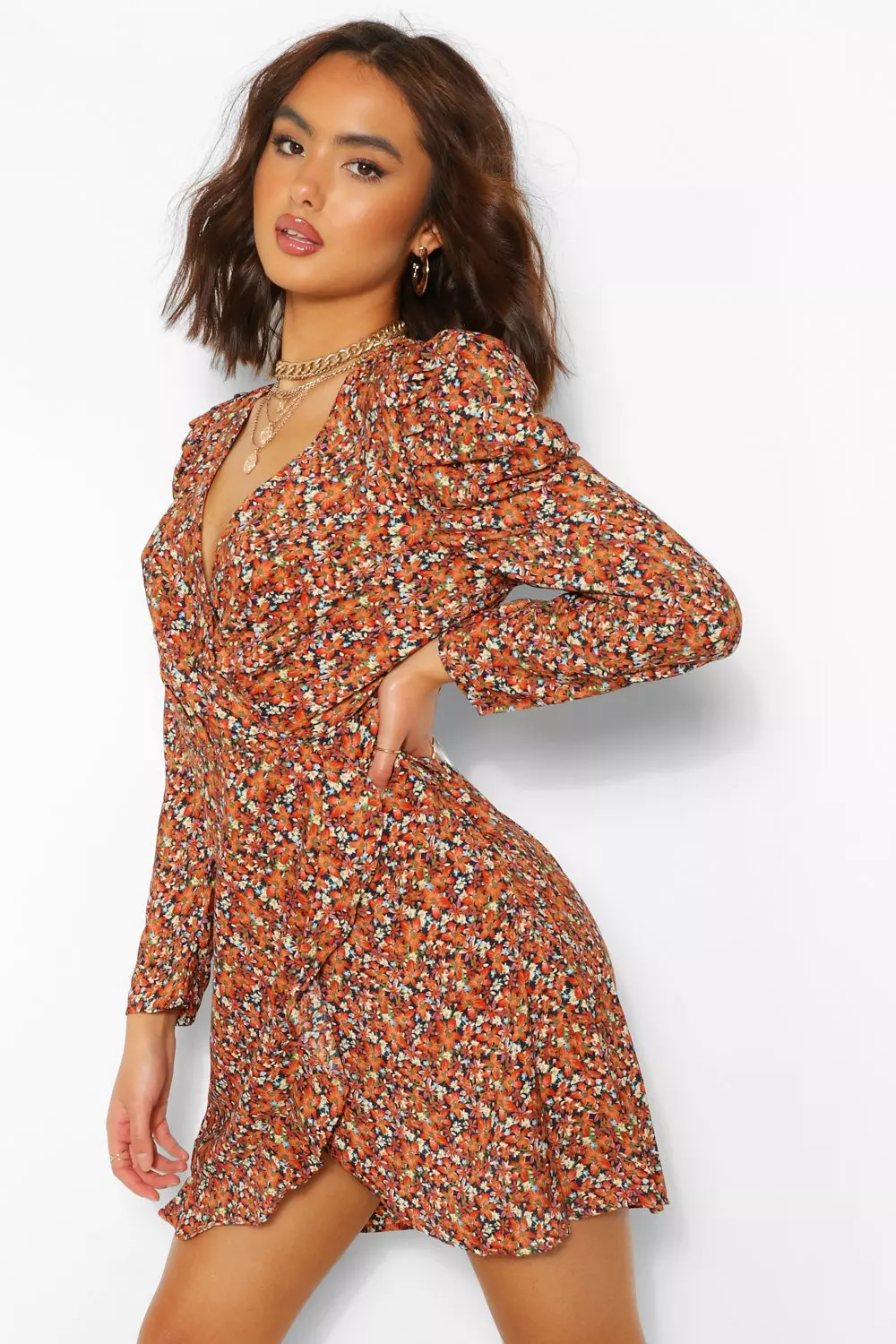 Rust best sale tea dress