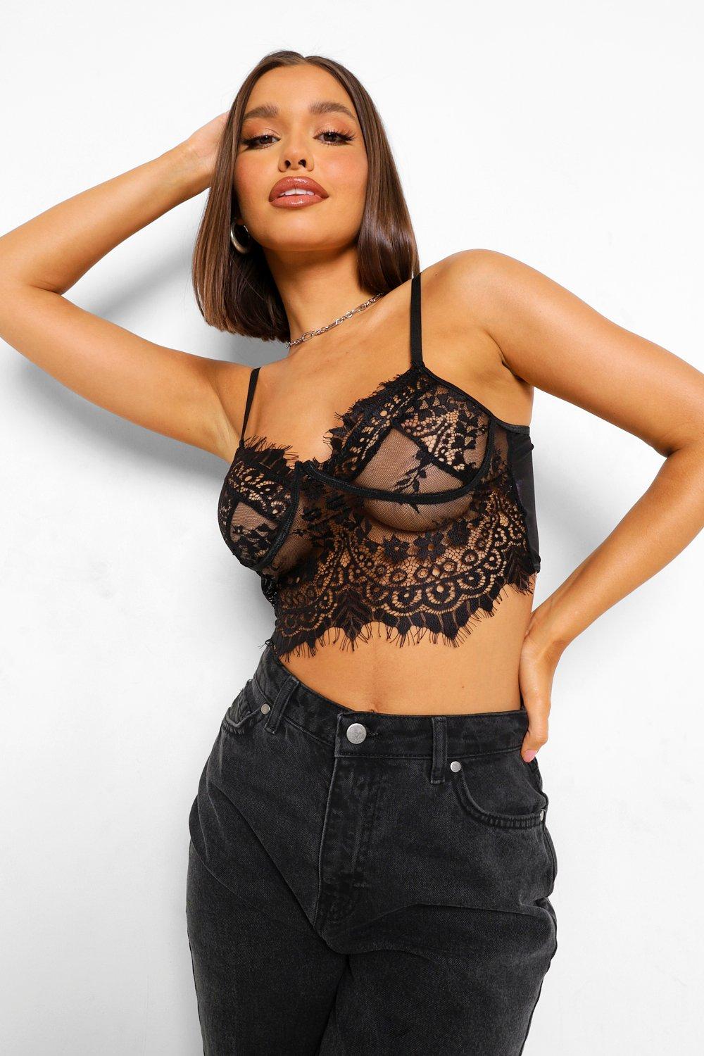 Boohoo 2024 lace bralet