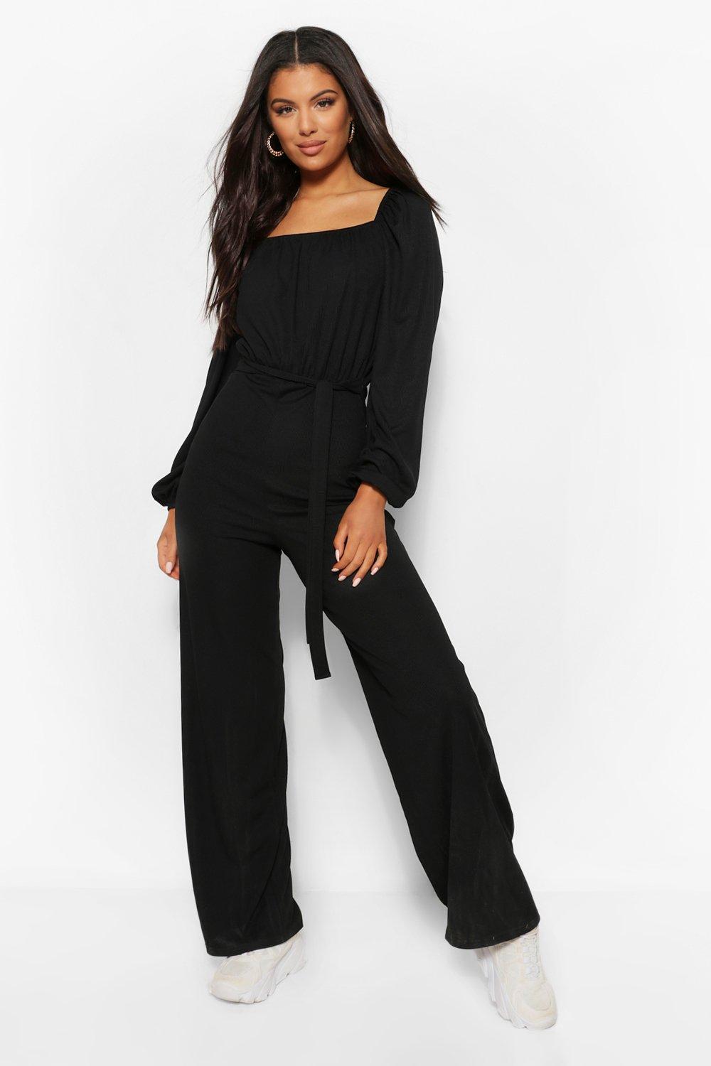 Lorena off 2024 shoulder jumpsuit