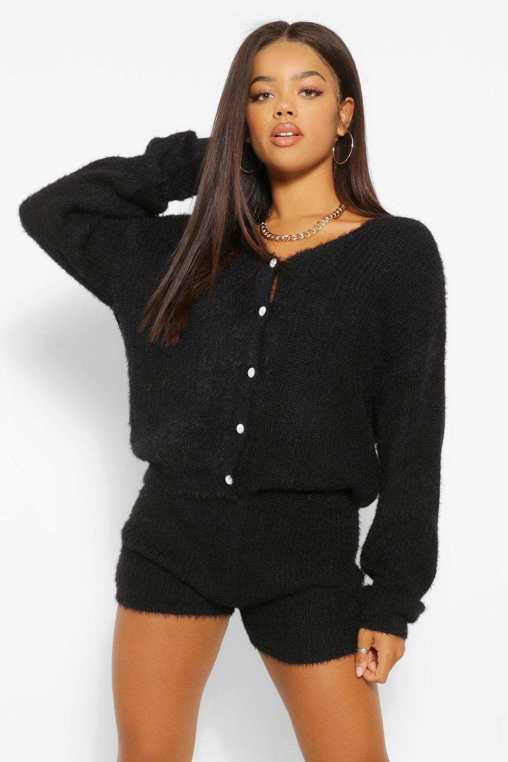cardigan and shorts set