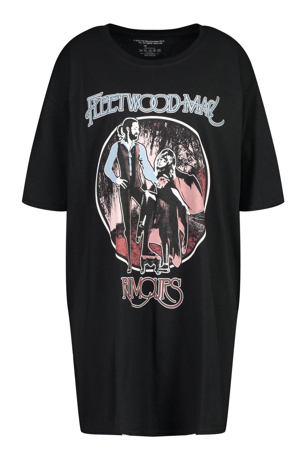 Fleetwood Mac T-Shirt Dress | boohoo