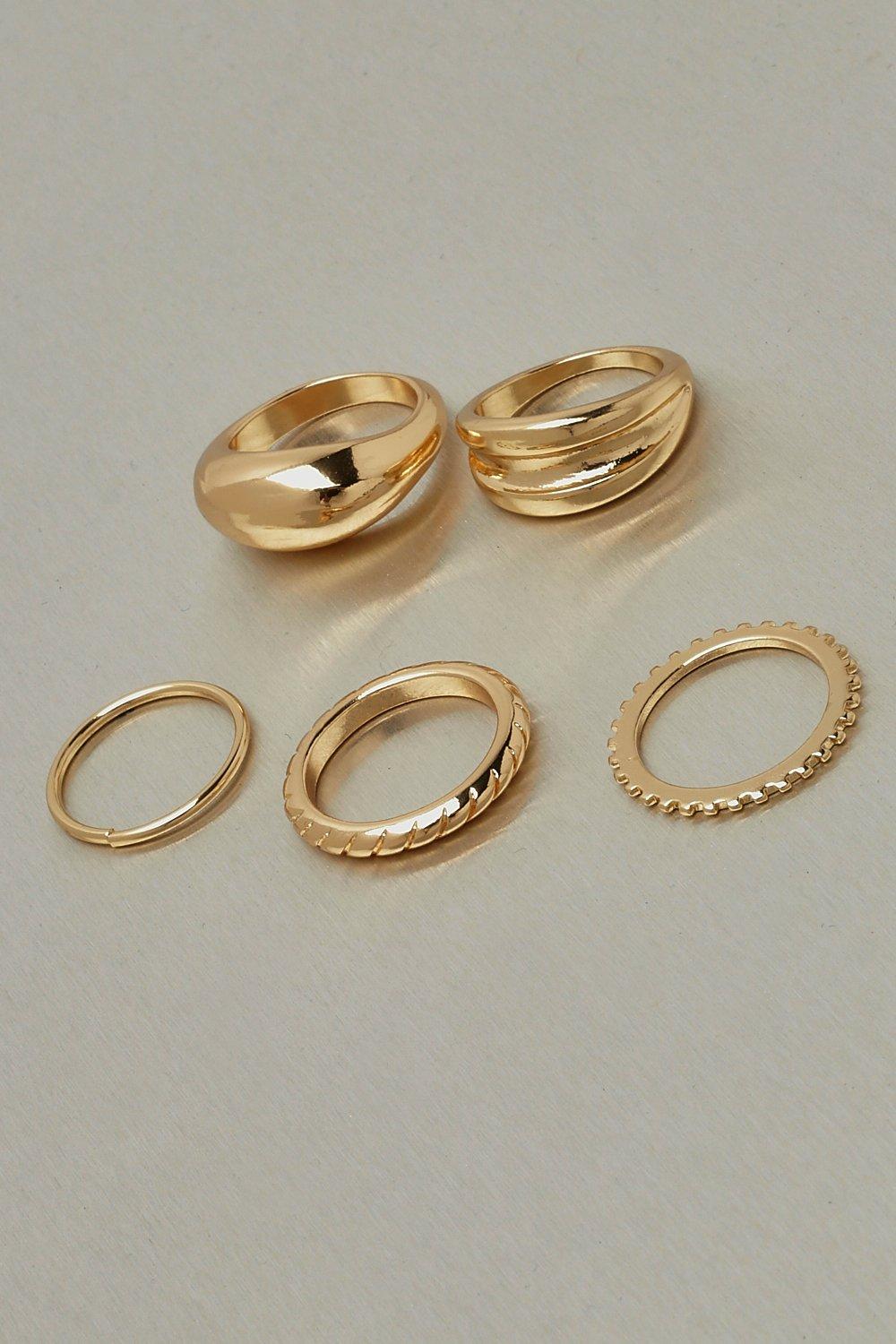 Recycled deals metal rings