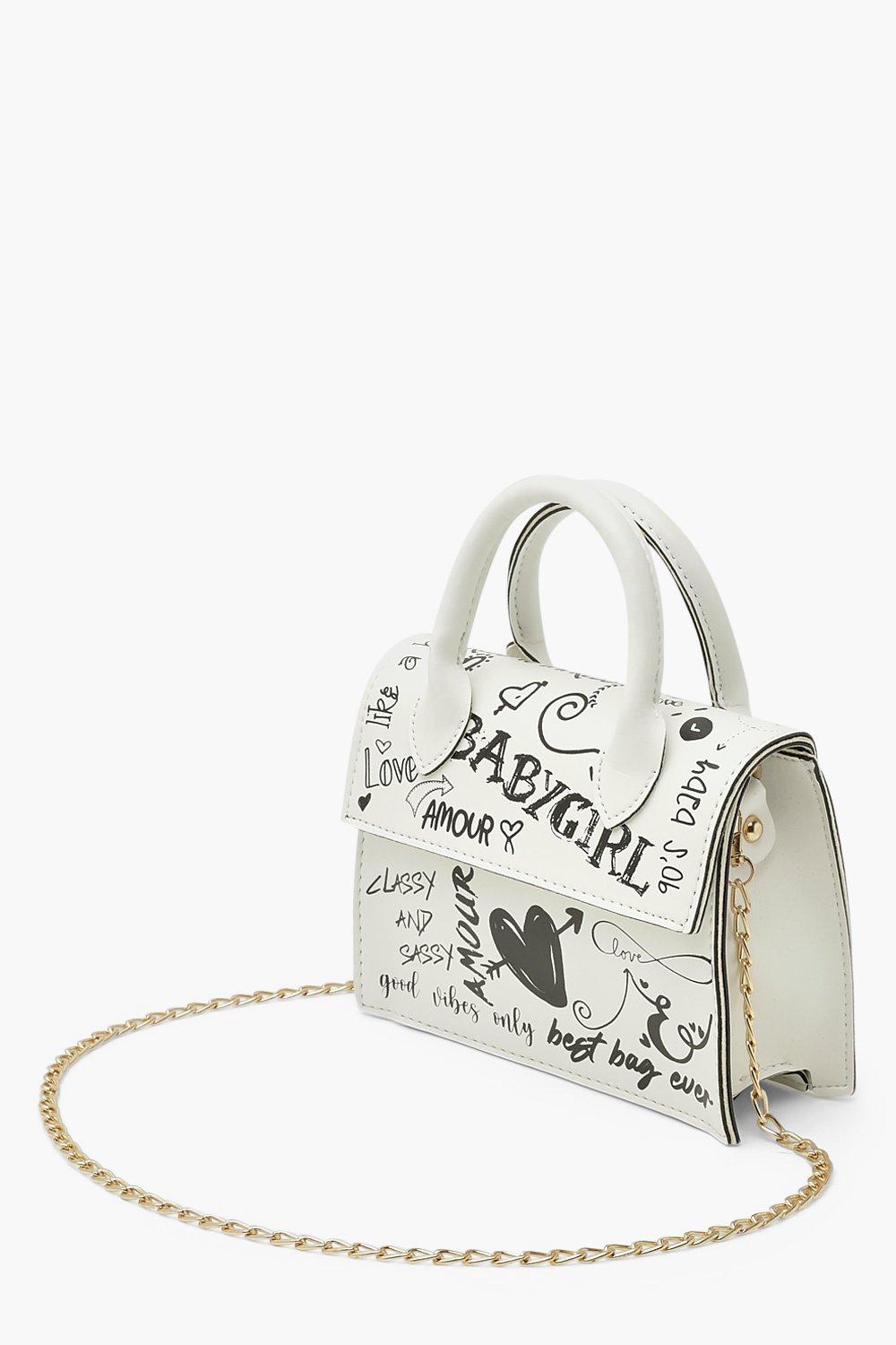 Boohoo insert cash online here bag