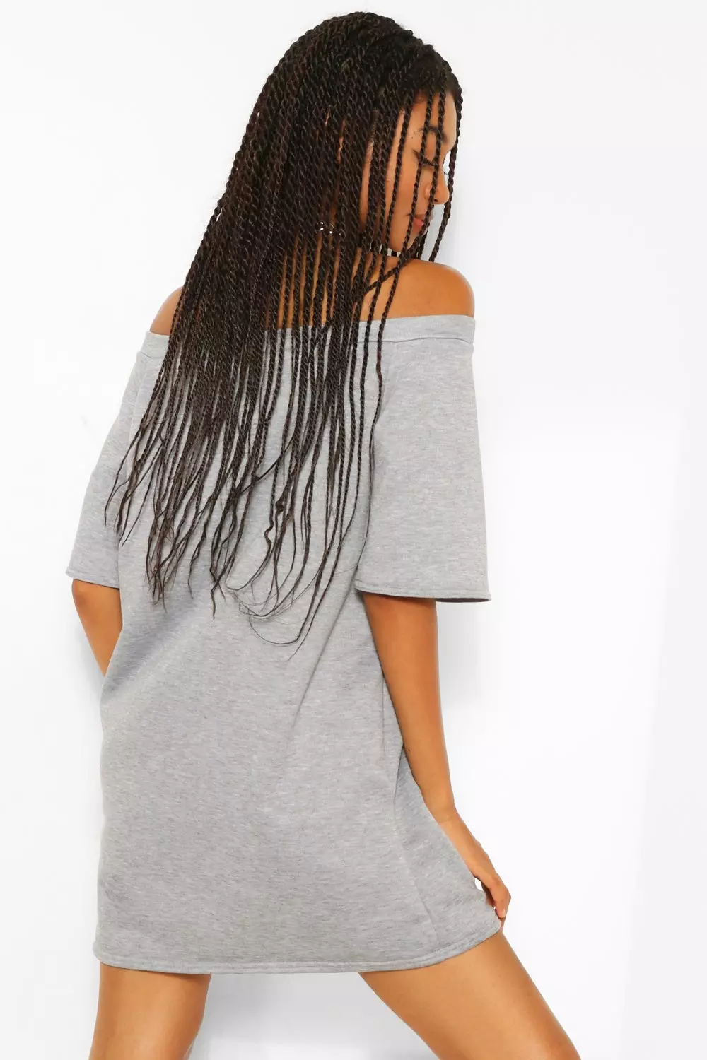 Slouchy store sweatshirt dress