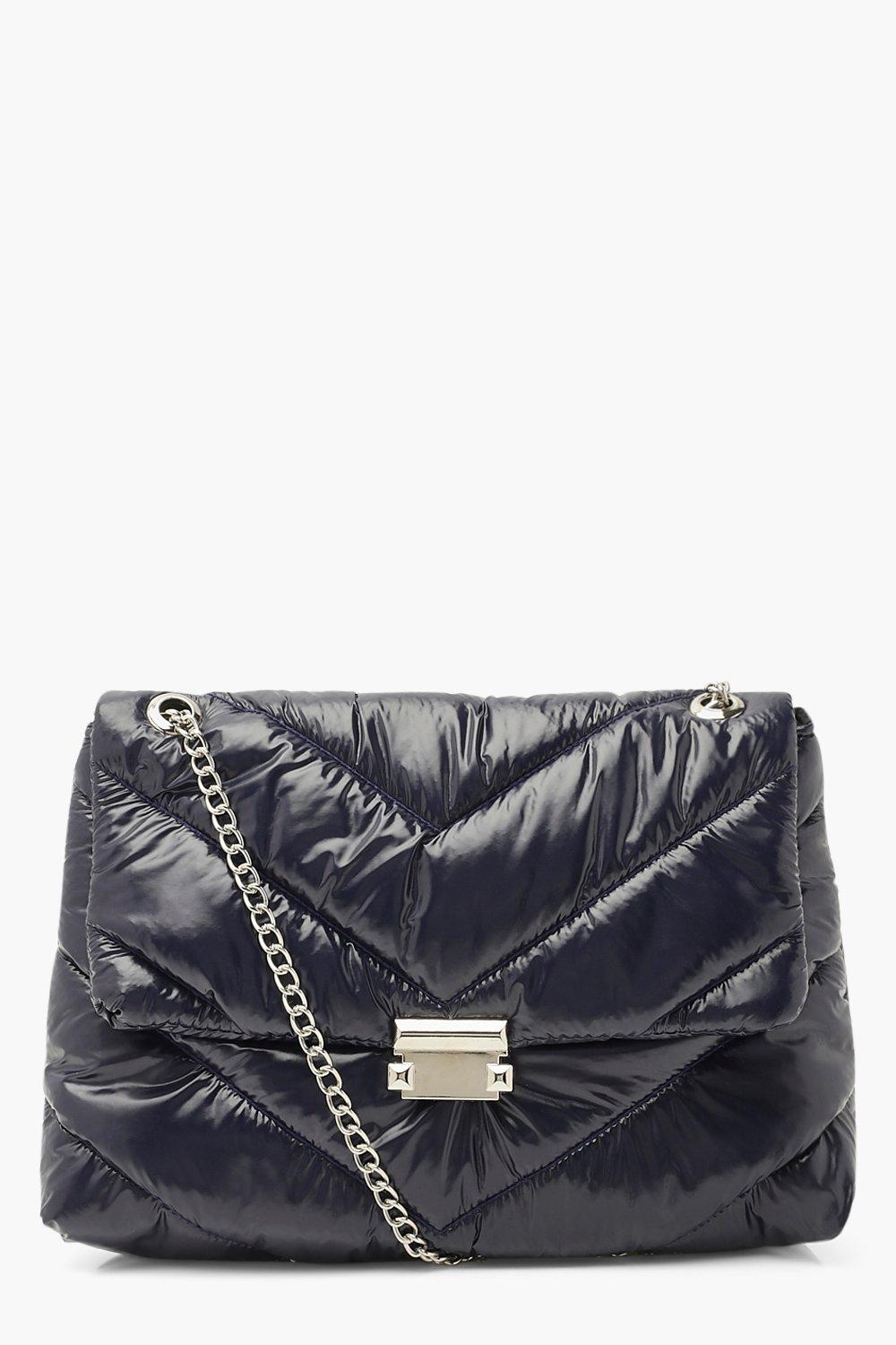 nylon quilted crossbody bag