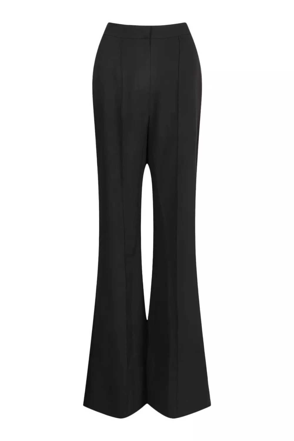 Black Tailored Lace Insert Wide Leg Trouser alternative image