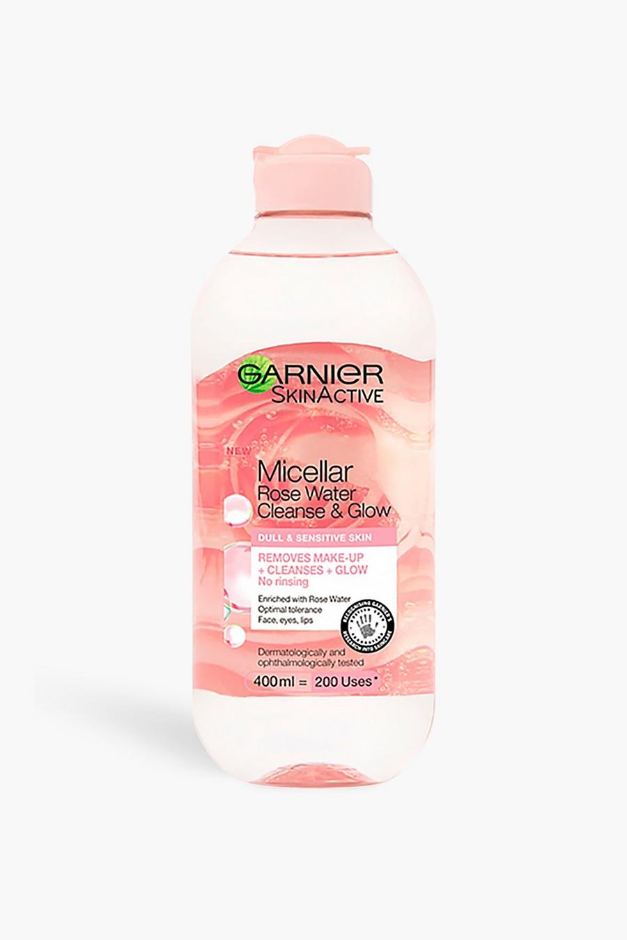 Garnier Micellar Rose Water Cleanse And Glow - acqua micellare alla rosa, Multi image number 1