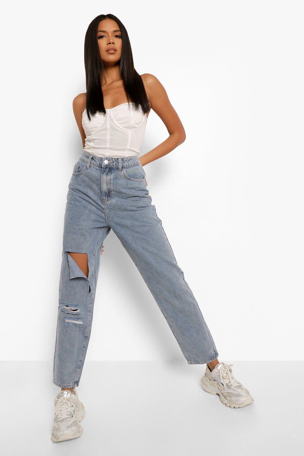 mom jeans baggy