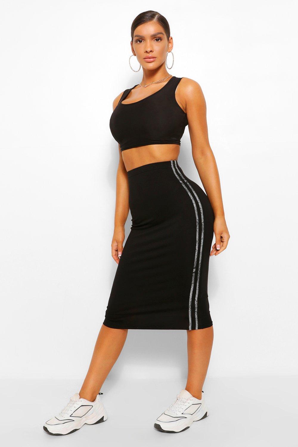 Sport skirt midi sales