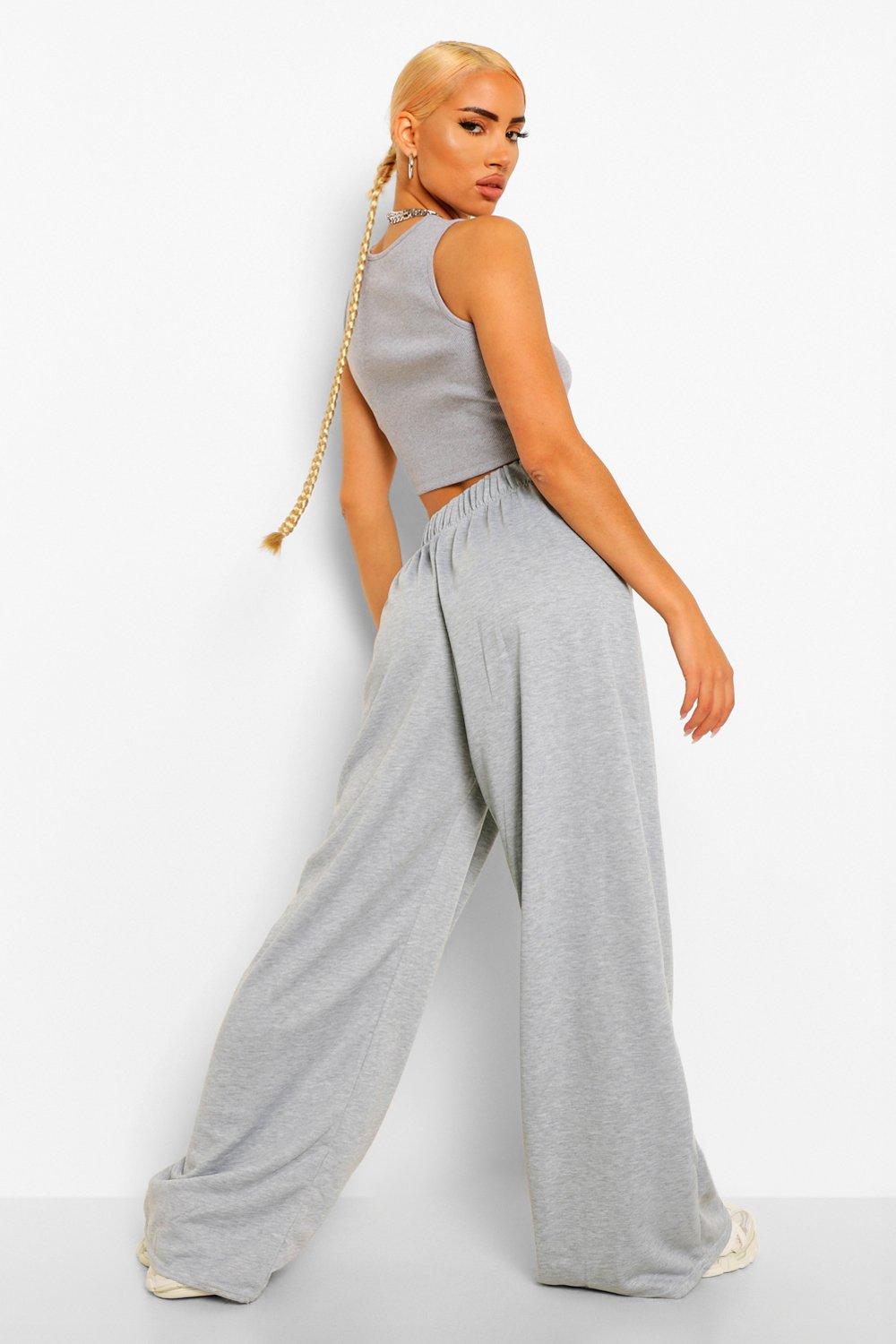 wide leg joggers