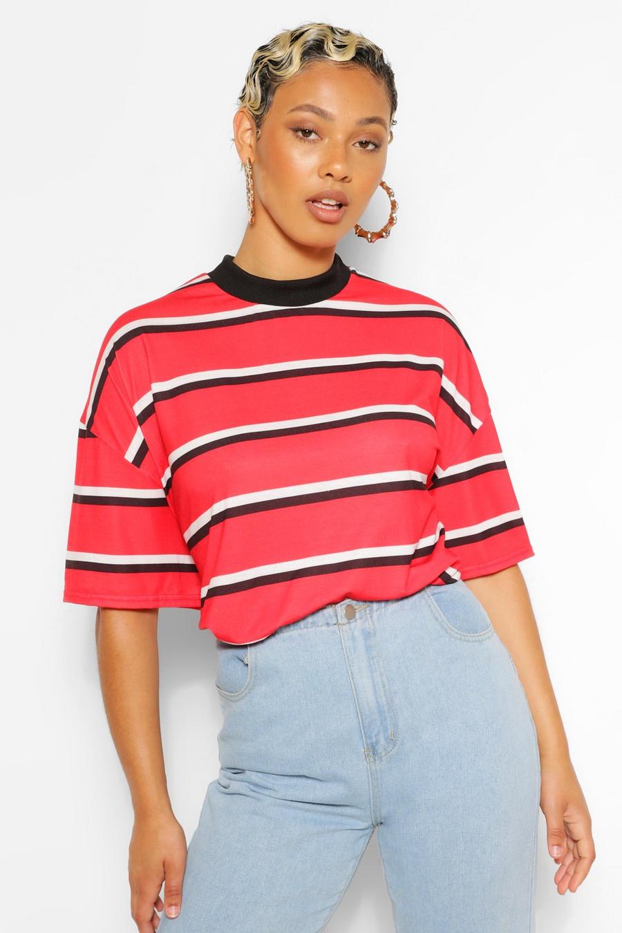 Stripe Ringer T shirt image number 1