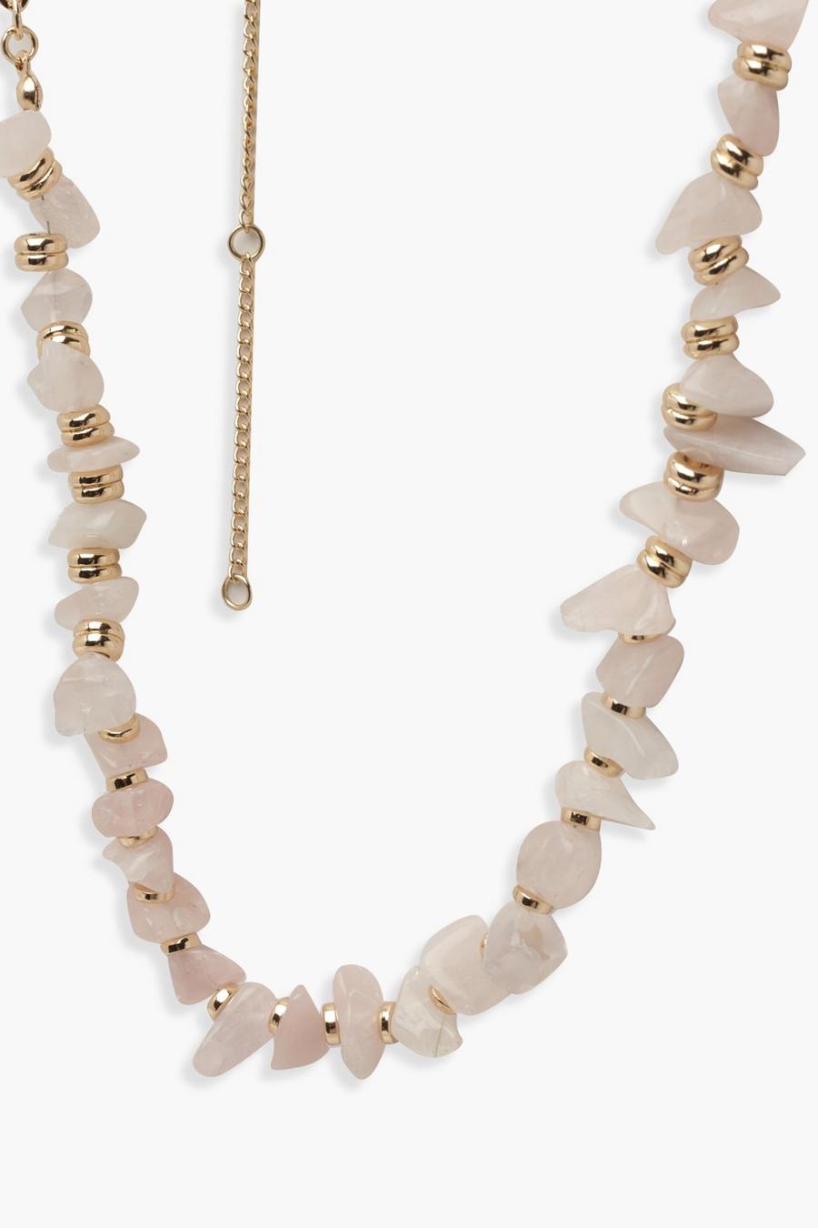 Halsband med smyckestenar och pärlor image number 1