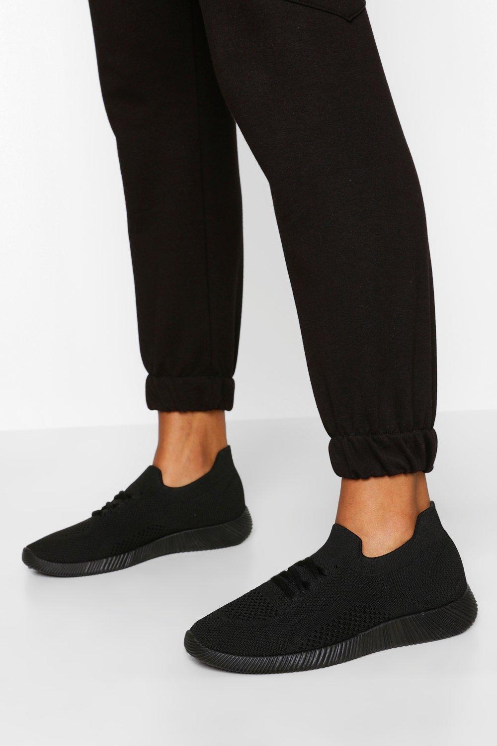 knitted trainers womens
