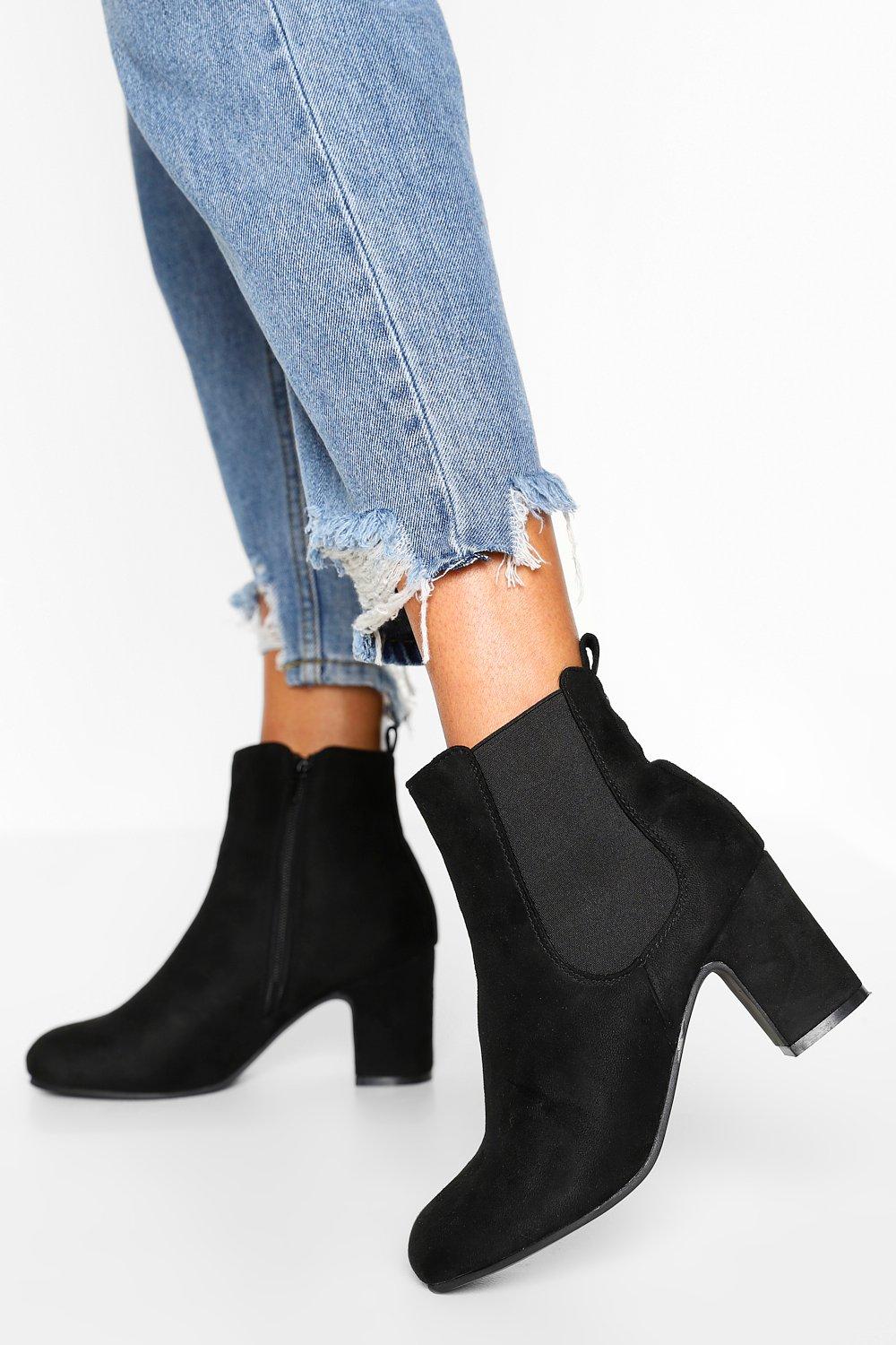 boohoo wide fit boots