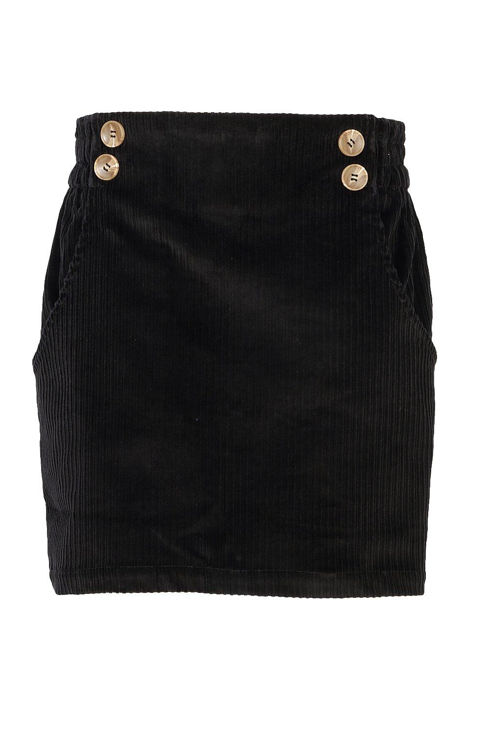 Cord Pocket Mini Skirt boohoo NZ