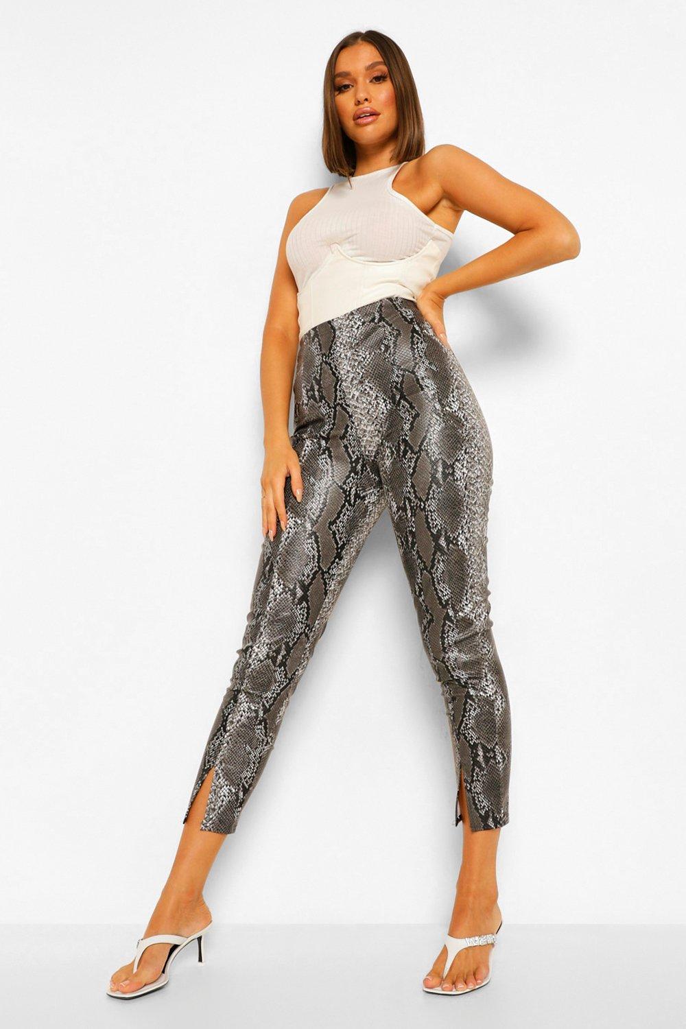 Matte Pu High Waisted Leggings