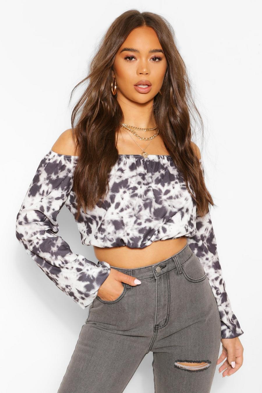 Tie-Dye Off Shoulder Top Tie-Dye Off Shoulder Top