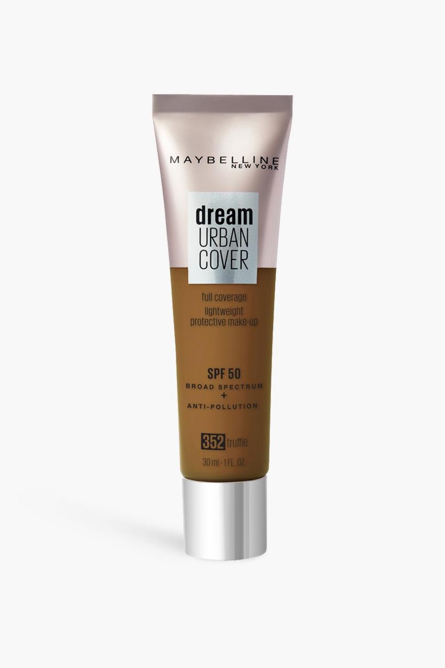 Brown brun Maybelline Dream Urban Cover All-In-One Protective  Foundation SPF 50 - 352 Tuffle