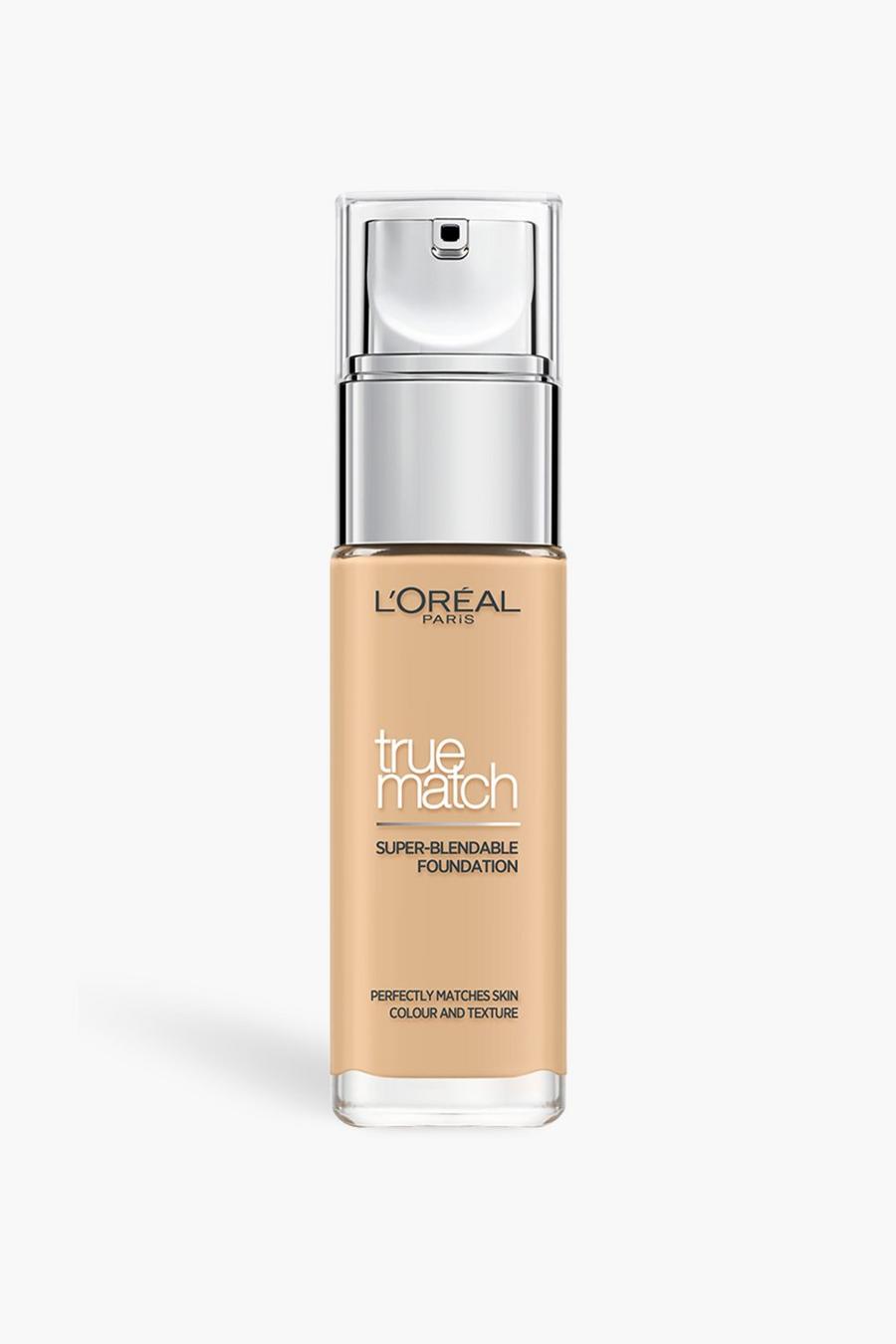 L'Oréal Paris True Match Liquid Foundation 2W Golden Almond, SPF 17, 30ml image number 1