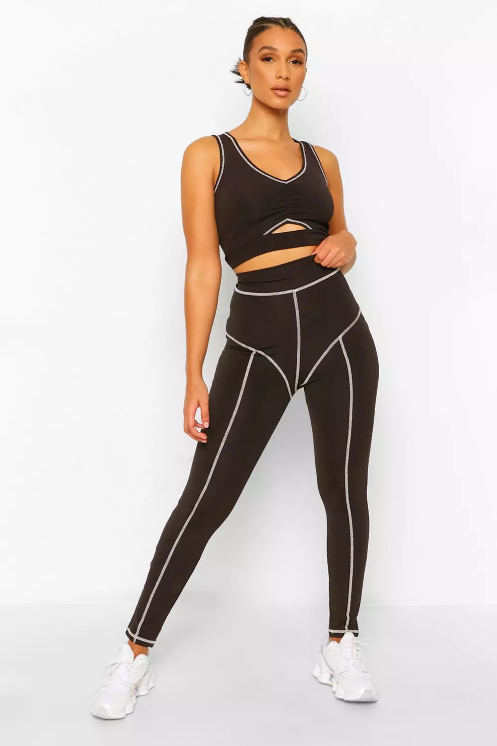 Fit Premium Contrast Stitch Leggings