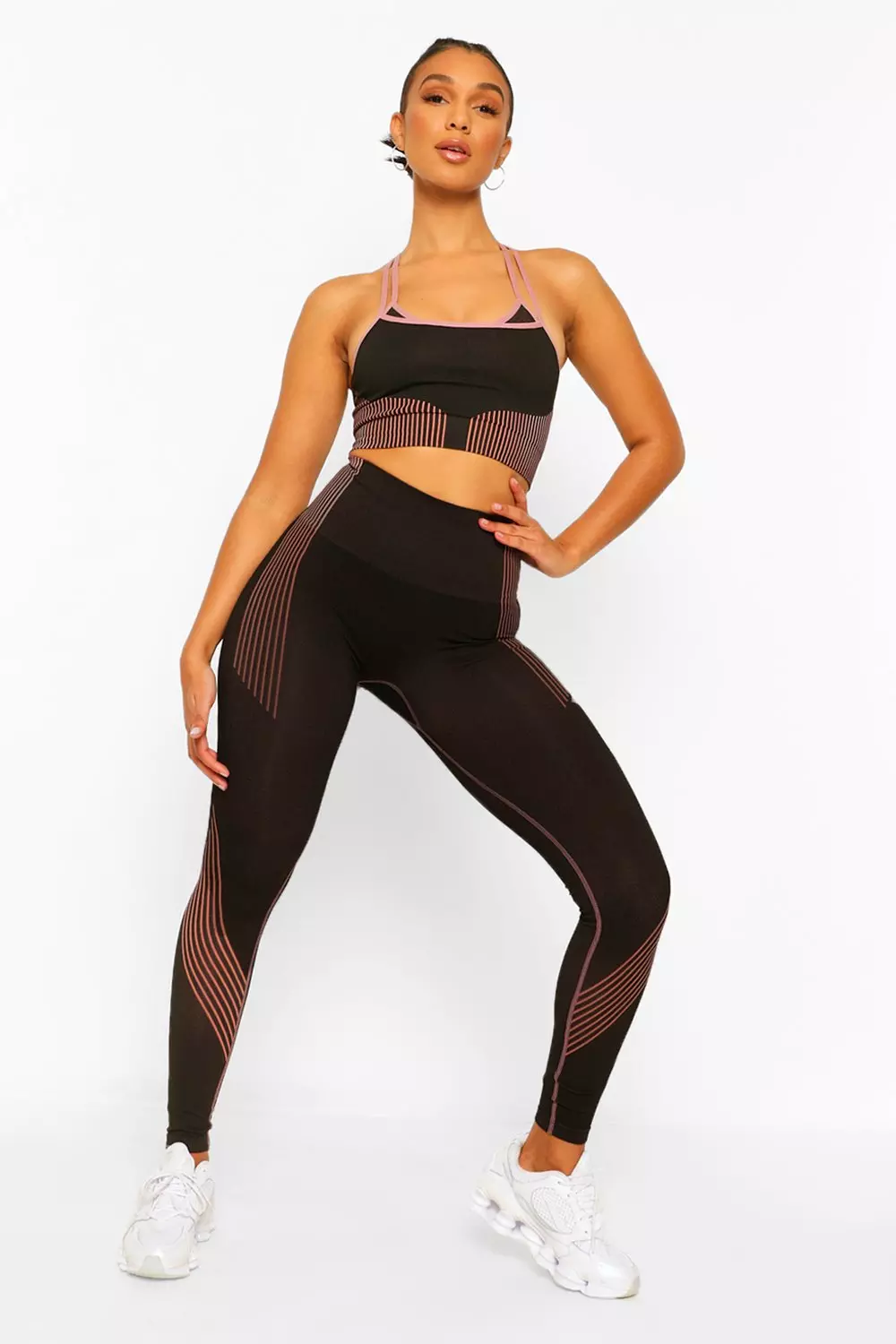 Seamless black discount gym leggings