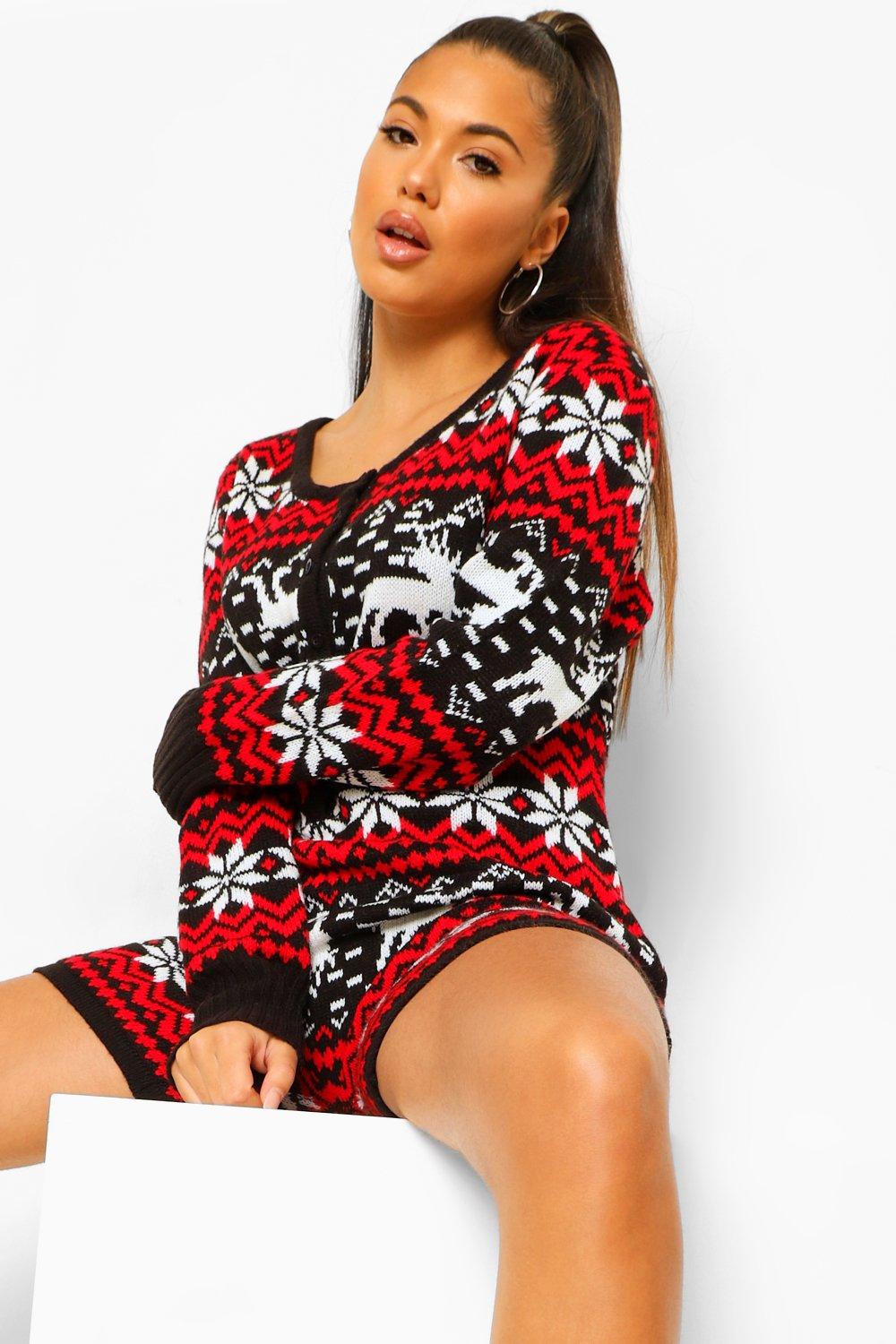 Christmas shorts online onesie