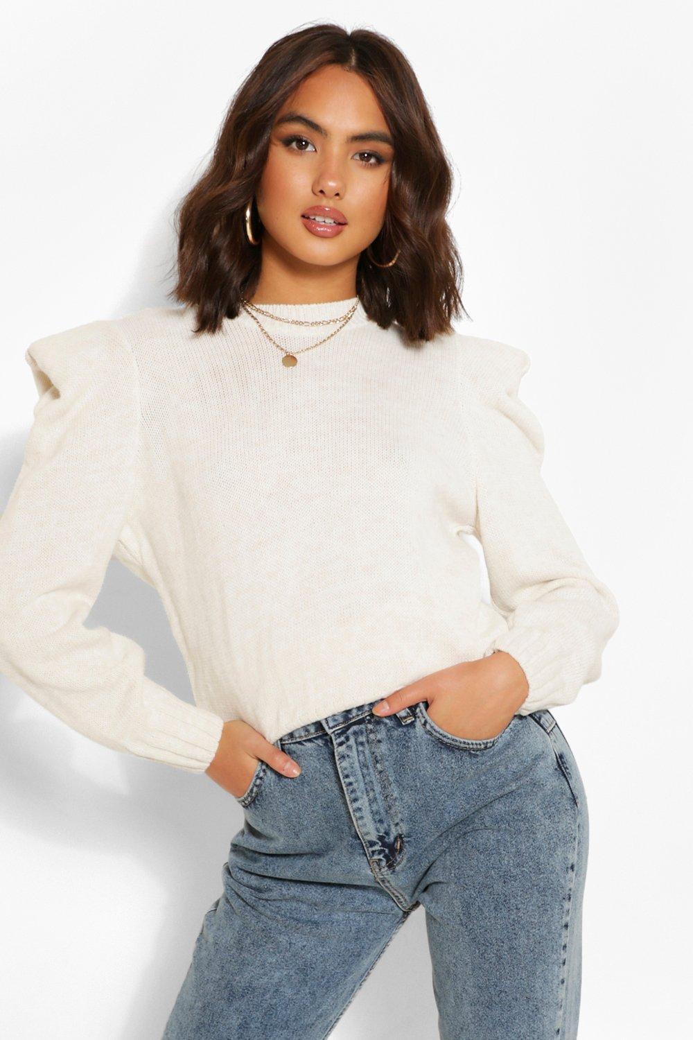 Shoulder Pad Jumper boohoo