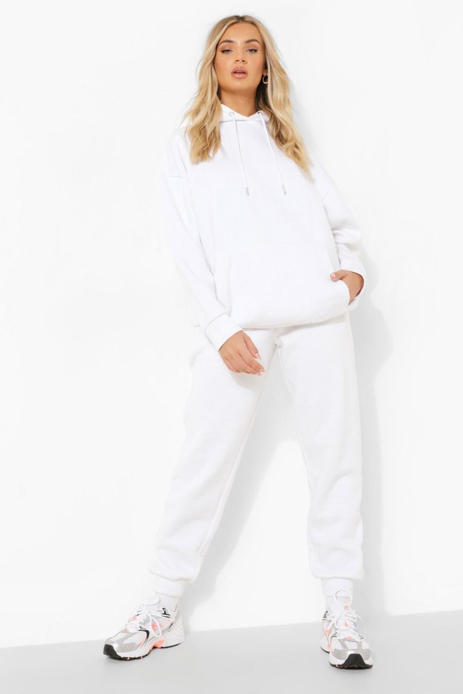 White vit Basic Oversize hoodie image number 1